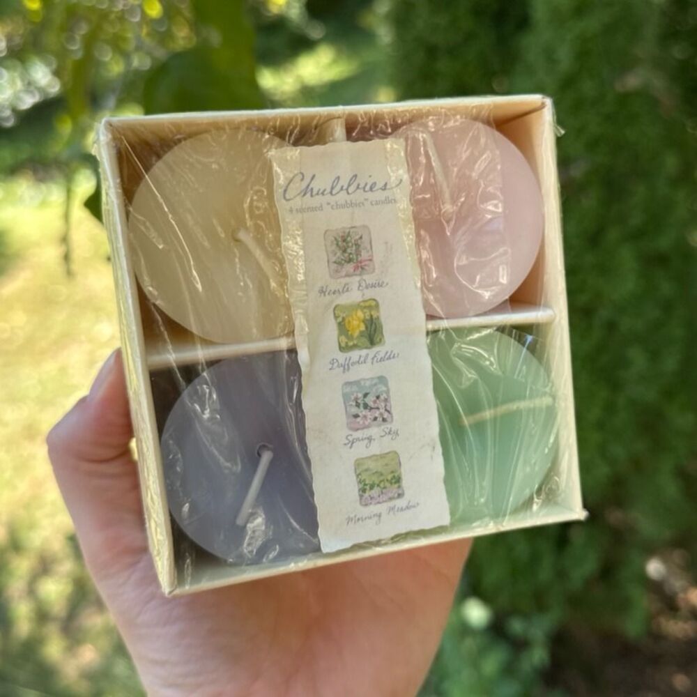 Bath & Body Works "Chubbies" Scented Votive Candles 4-Pack